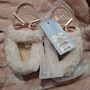 Toddler girl slippers